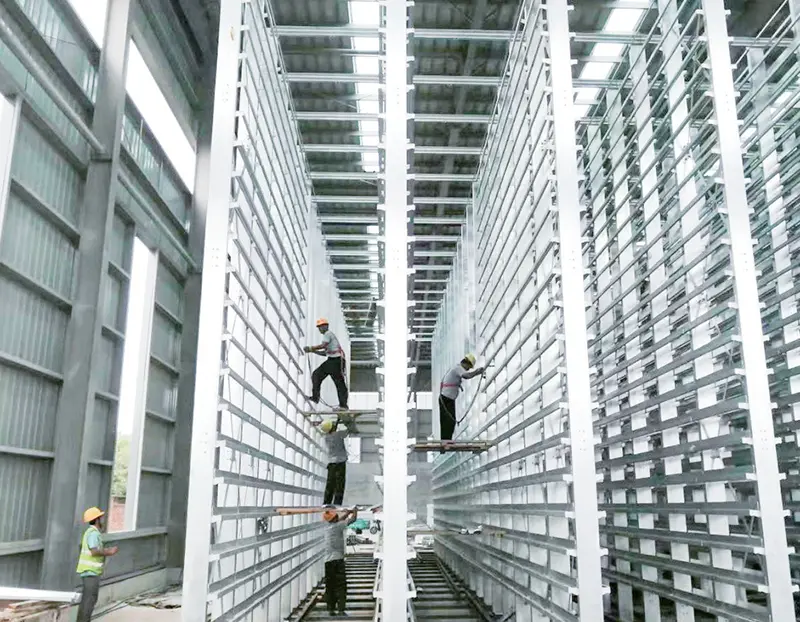 Sala de manutenção de máquinas de tijolos Sala de manutenção de máquinas de tijolos