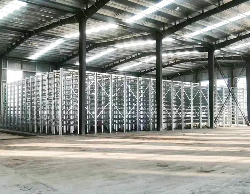 Sala de manutenção de máquinas de bloco
